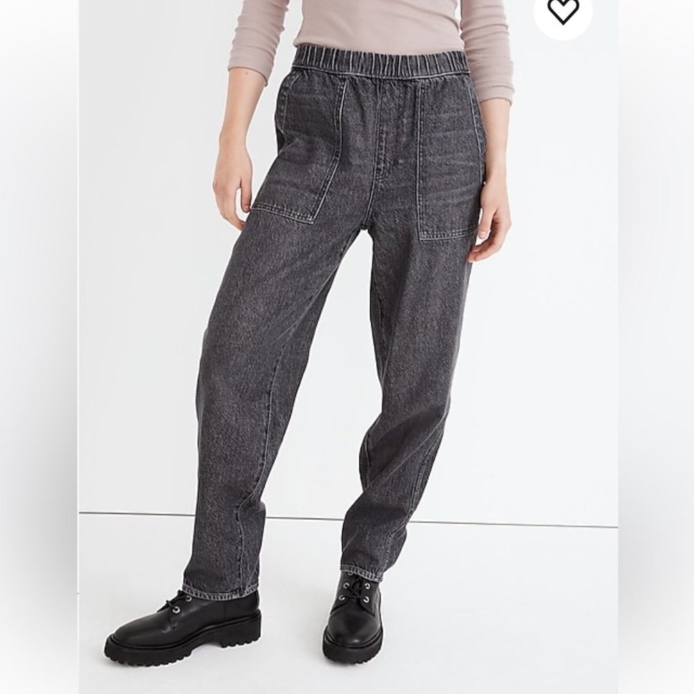 Madewell pull-on relaxed Jeans NWT💫